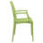 Mace No-Assembly Stackable Patio Armchair – Modern All-Weather Weave Dining Chair – Waterproof & Sturdy Polypropylene Seating for Garden & Balcony-30181368-124128378