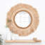 Cribbs Flat Mirror with Hooks