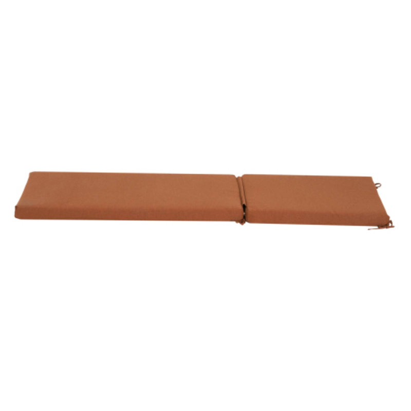 Outdoor Chaise Lounge Cushion, Orange – Perfect For Garden Spaces, Orange
