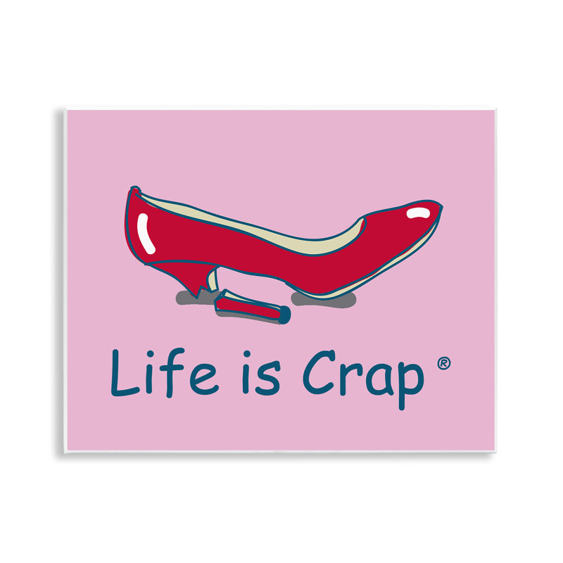 Art mural Broken High Heel par LIC
