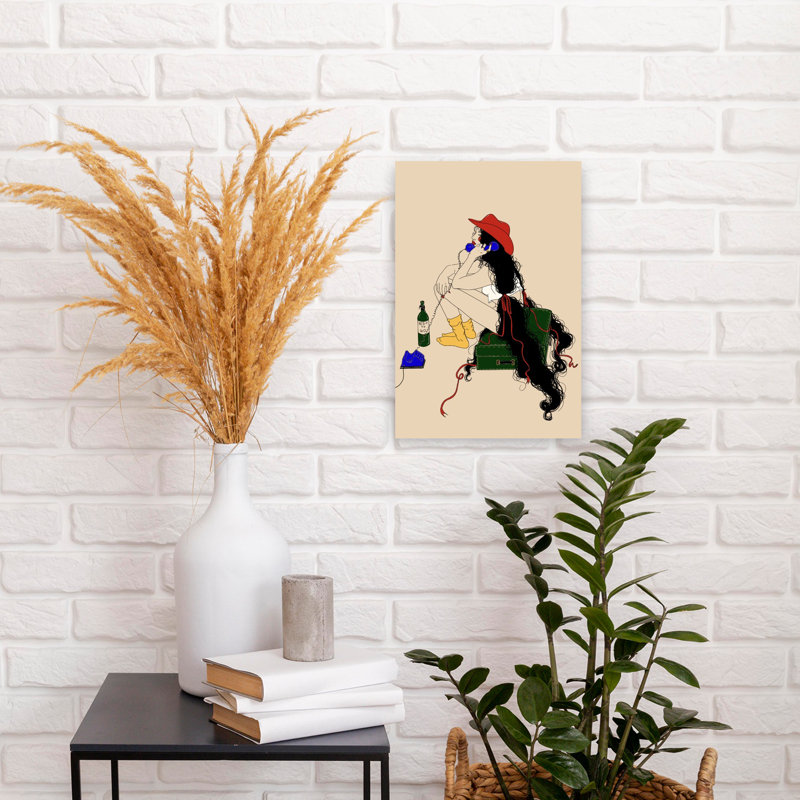 Art contemporain, art mural contemporain, H 18 po x l 12 po