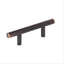 Poignée barre 2 1/2 po (64 mm) centre-à-centre bronze huilé - paquet de 10-897588978-897588940