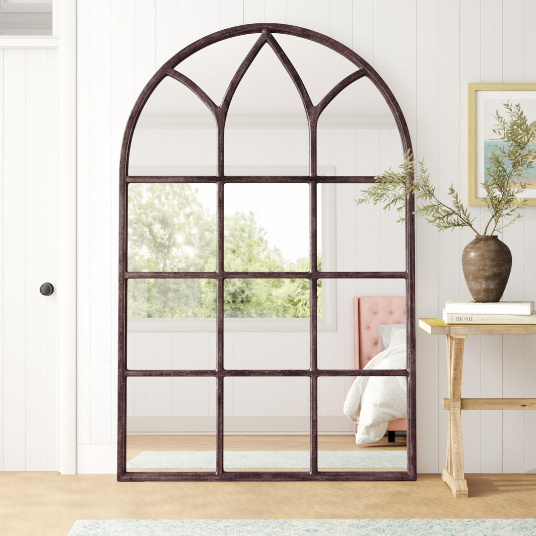 Hettel Flat Floor Mirror Ophelia & Co.