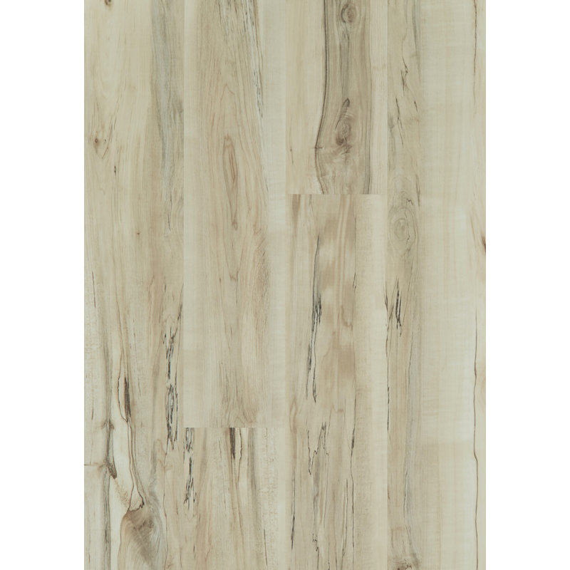 Planche de vinyle de luxe en chêne Equinox Plus 7 po x 48 po x 4,4 mm, Lumière du soleil