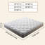 Matelas pour très grand lit 12 po, fermeté moyenne, mousse à mémoire de forme et ressorts ensachés, doux et confortable, soulagement, isolement par mouvement en pouces dans une boîte, ressorts individuels, mousse, isolement, respirant, rafraîchissant, bord extra-118875711