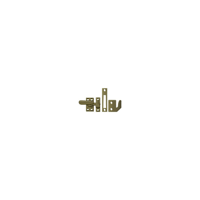Hardware, Antique Brass, 1.3" H x 1.5 W x 0.5" D