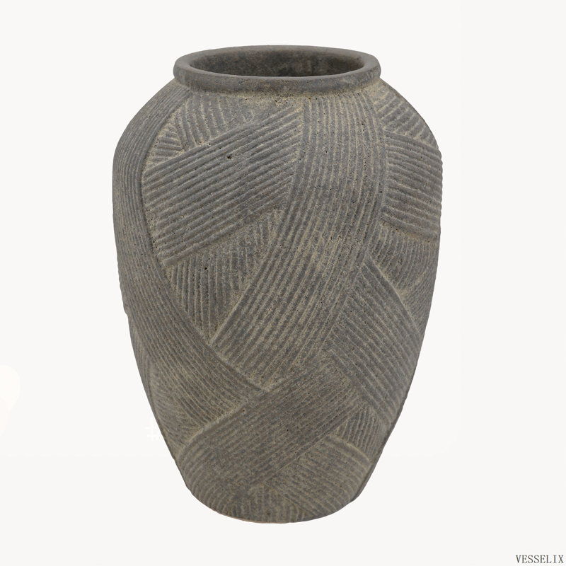Vase à fleurs de 25 x 35 cm pour la décoration intérieure et le centre de table