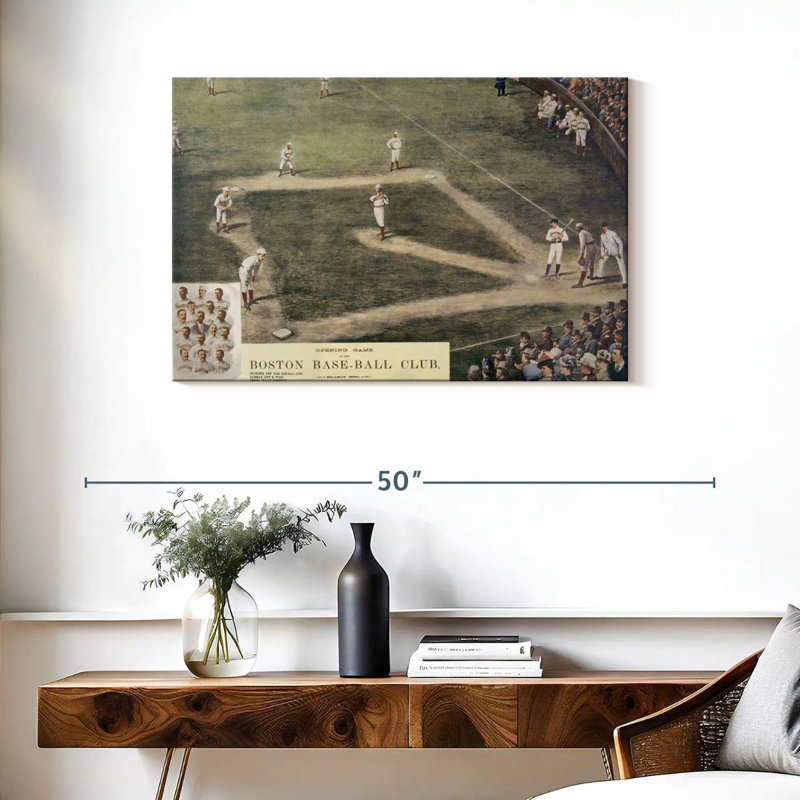 Baseball Field, 24" H x 36" W