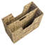 Monmouth Seaweed Free Standing Magazine Rack