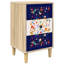  Bedside Cabinet Sonoma Oak Engineered Wood Nightstand Bedroom Furniture