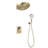 Shower Sprinkler System with Rough in-Valve Rain Shower Heads-93929688