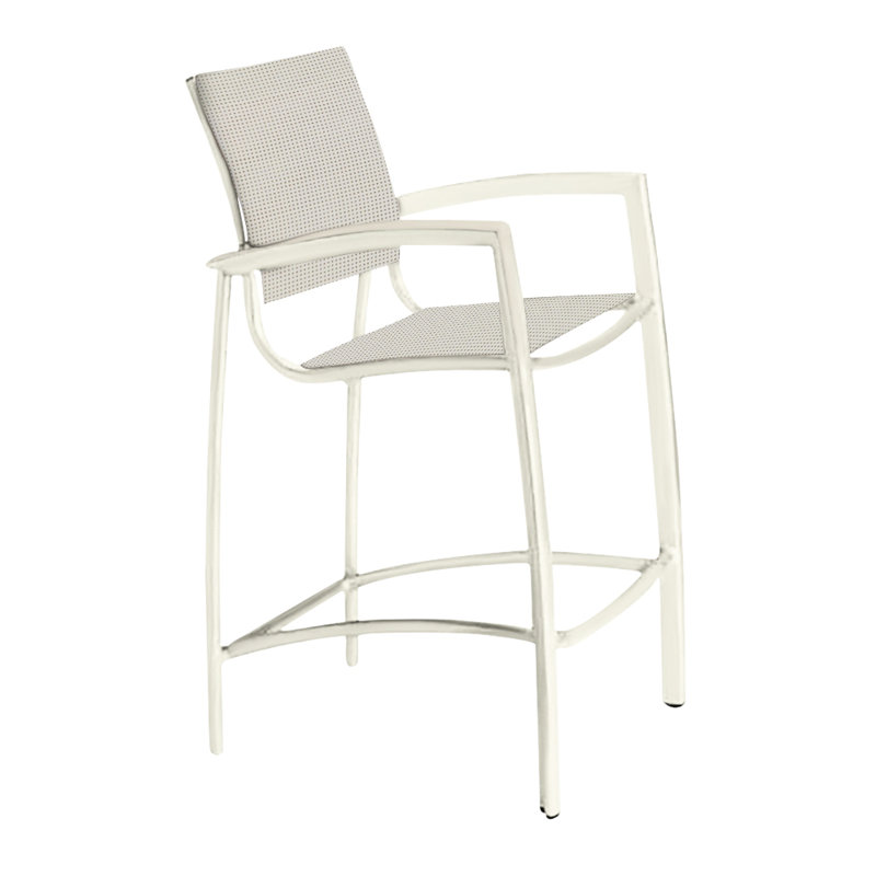 Tabouret de bar 28 po South Beach, Neige, Bogota