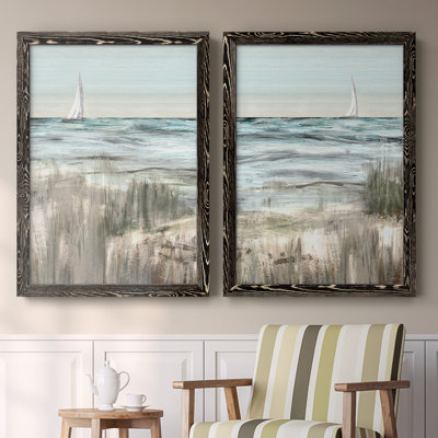 " Heading in Dusk I " 2 Piece Art Graphic Art Print