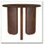Table de bout ronde Columbo Brown