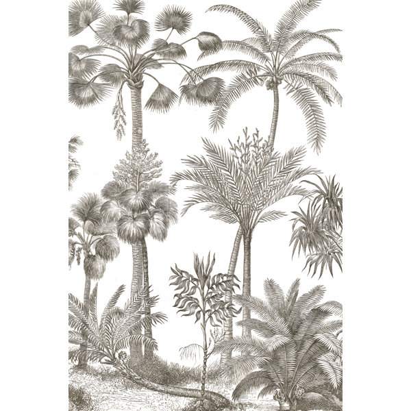 Bay Isle Home Palm Oasis II by Wild Apple Portfolio - Wrapped Canvas ...