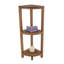 12" W x 40.5" H Bathroom Shelf