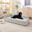 Irregular Wave Backrest Oversized Pet Sofa
