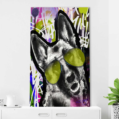 " German Shepherd (Vertical) " by By Jodi