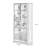 Brownness Solid Wood+Tempered Glass Display Cases