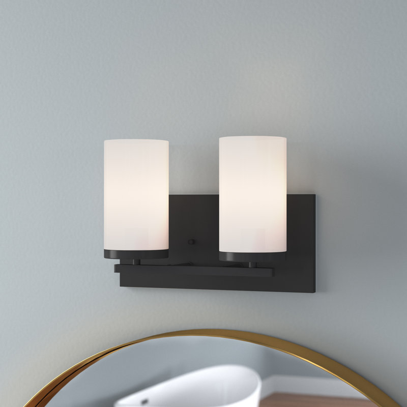 Grajeda 2 - Light Dimmable Bath Bar, Black