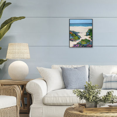 «Coast Is Clear Landscape», estampe numérique, conception par Dorothy Holmes Mohler