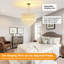 Empire Chandelier with Crystal Accents-597992116