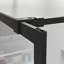 Porte en verre trempé givré 34 po x 72 po