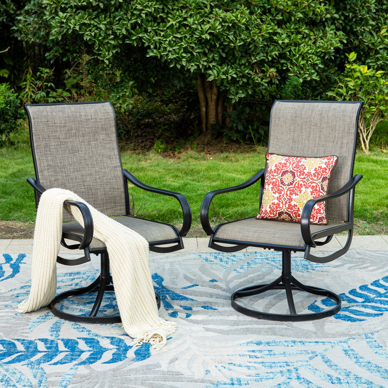 Chaise de salle à manger d'extérieur Sylinda Premium toutes saisons