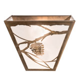 2 - Light Flush Mounted Sconce