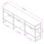Console 70,68 po Manfred