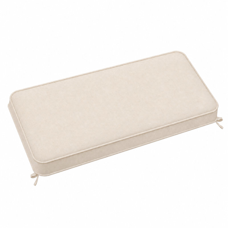 Coussin de siège de patio 3 po H 3 po, 29x79Inch, Beige clair