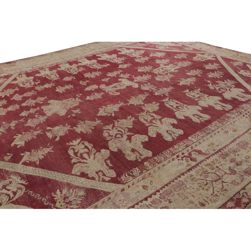 Antique One-of-a-Kind 15’6X19’9 Hand Knotted Area Rug