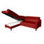 Victoria Upholstered Sleeper Corner Sofa with Ottoman-1717721932-1717721920