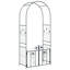 102cm W x 50cm D Steel Arbour-125281674