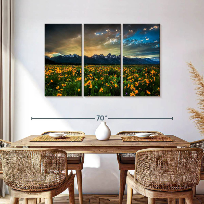 Rayons de soleil Alvord Grand Teton, H 36 po x l 57 po