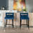 Bobigny Upholstered Counter Stool with Solid Wood Frame-347521227-347521225