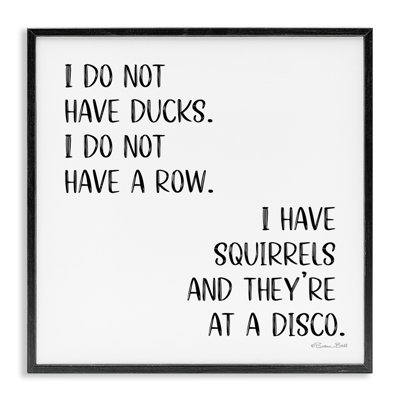 Sassy Squirrels At Disco Framed Giclee Art by Susan Ball