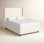 Tilly Upholstered Wingback Bed