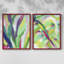 Impression encadrée V-Premium Bright Bright Abstraction - prête à être accrochée - aucun clou requis - aucun clou requis-1510787404-1510787410