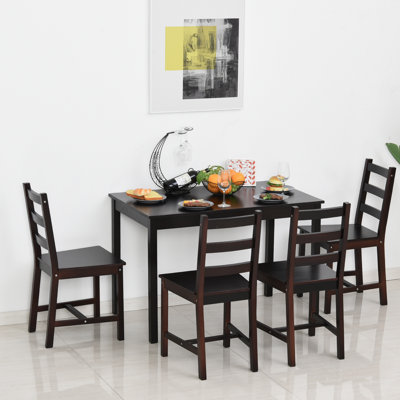 5 Piece Dining Set Dining Table Set Dining Room Set Dining Set Kitchen Table and Chairs
