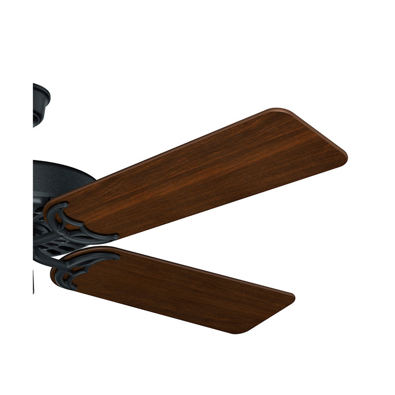 Hunter Original® 132cm Ceiling Fan, Walnut/Cherry, Mattee Black