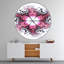 Horloge murale violette-34140842