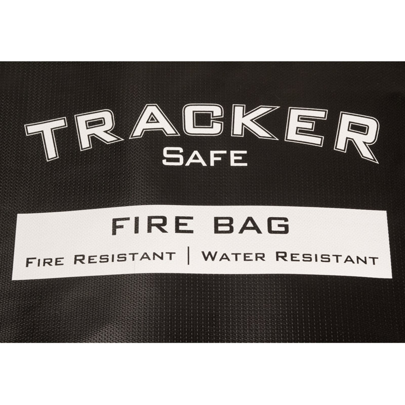 Tracker Safe Silicone Fiberglass/Aluminum Foil Cash Bag for Safes