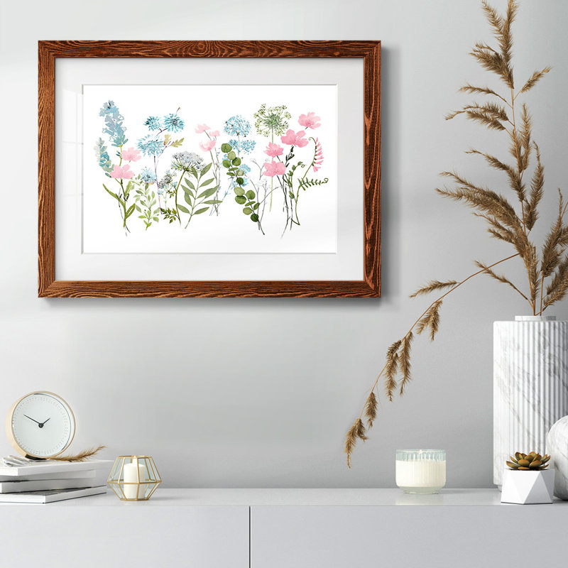 " Spring Meadow ", 14" H x 20" W x 1.5" D, Maple