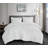 Reina Geometric Waffle Textured Bed in a Bag Comforter Set with Sheets-99064025