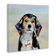 «Beagle with Bone Collar», art mural par Sally Swatland