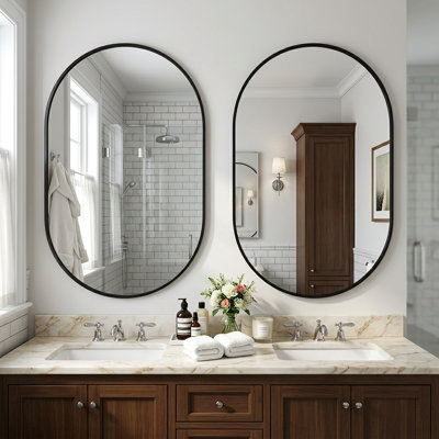 Aluminum Alloy Runway Wall Mirror
