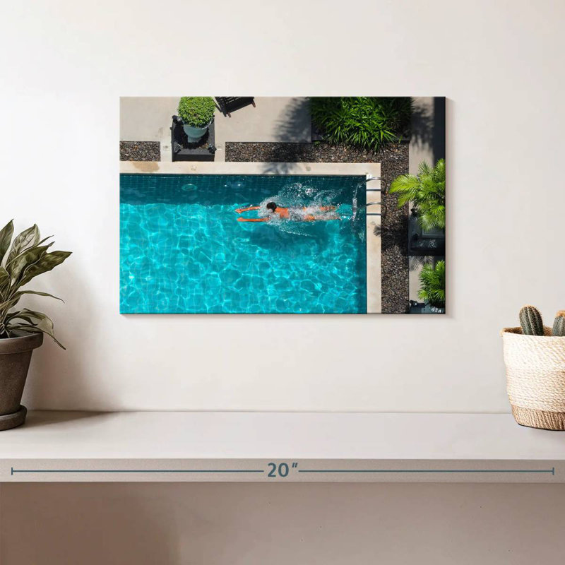 Sireci Outdoor Pool Swim, 8" H x 12" W