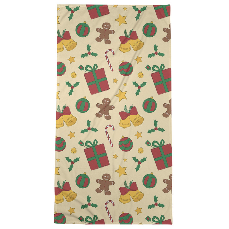 Bath Towel, Cream, Poly/Cotton