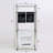 Laundry Hamper 3 Tier Laundry Sorter With 4 Removable Bags For Organizing Clothes, Laundry, Lights, Darks ,Three Hooks